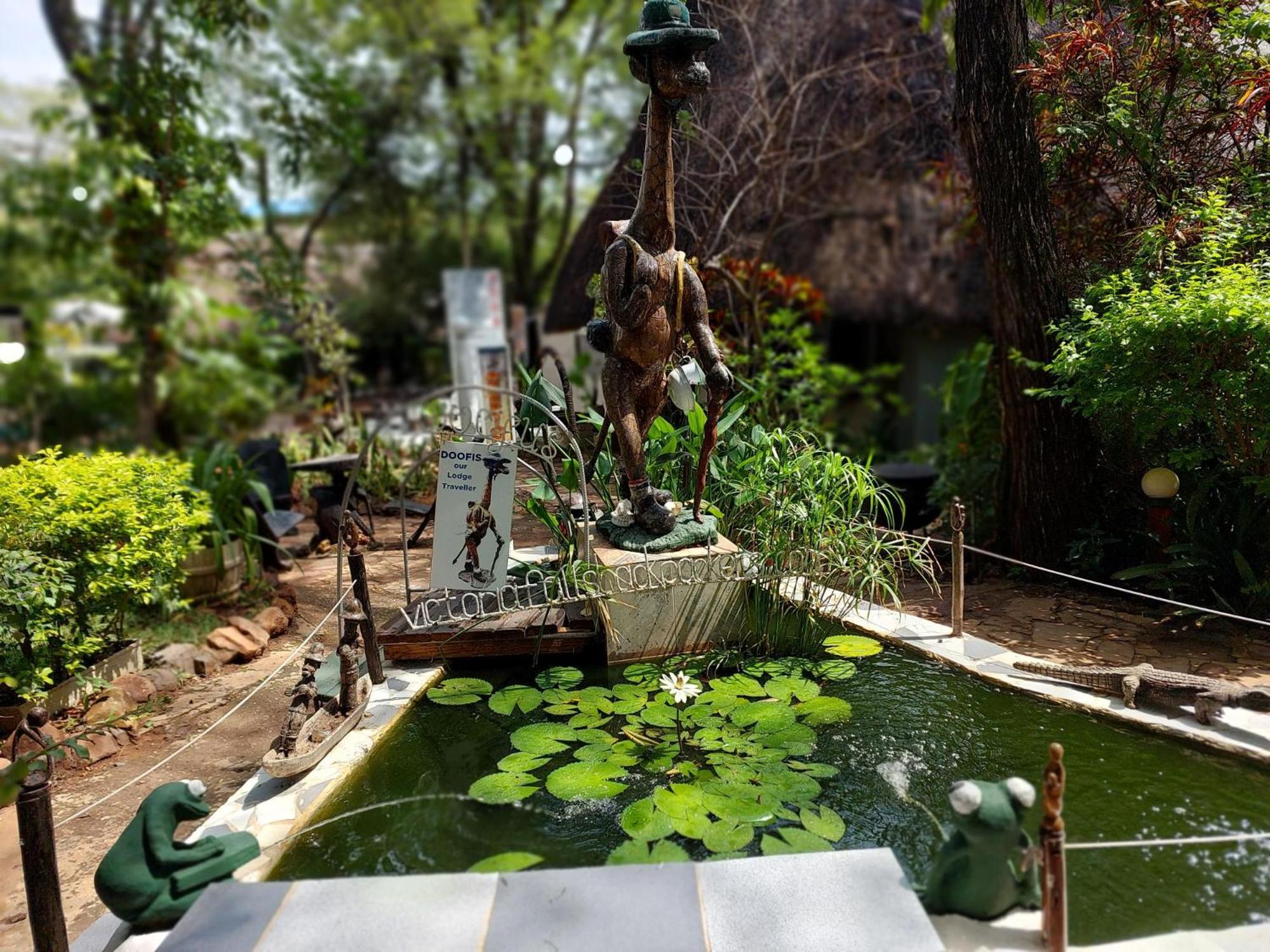 Victoria Falls Backpackers Lodge- Camp Sites Bagian luar foto